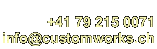 INFO AT CUSTOMWORKS.CH