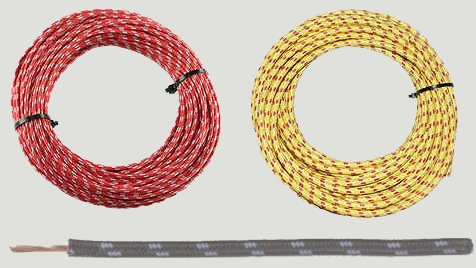 umflochtene Kabel